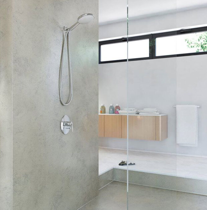 Dotyk luksusu i&nbsp;absolutny minimalizm – jak mikrocement Cameleo redefiniuje strefę relaksu?